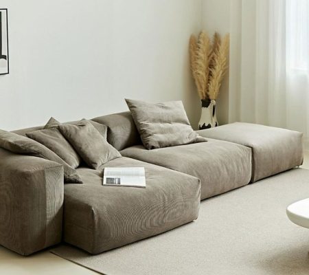 The Squish Sectional + Ottoman